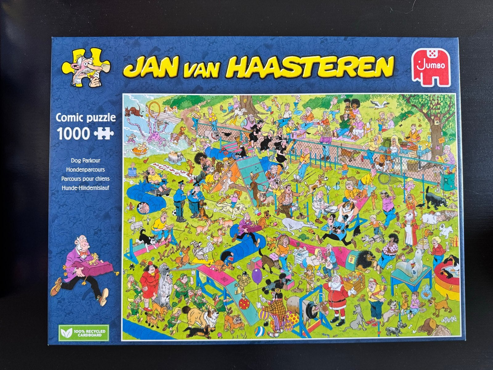 Jan van Haasteren - Hondenparcours 1000 stukjes, Ophalen of Verzenden, Meer dan 50 stukjes, Nieuw, 6 jaar of ouder