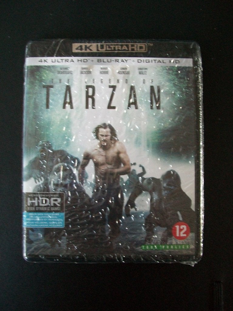 Blu-ray 4K Ultra HD: TARZAN 2-disc (2016) nieuw in seal, Avontuur, Engels, Verzenden, Nederlands