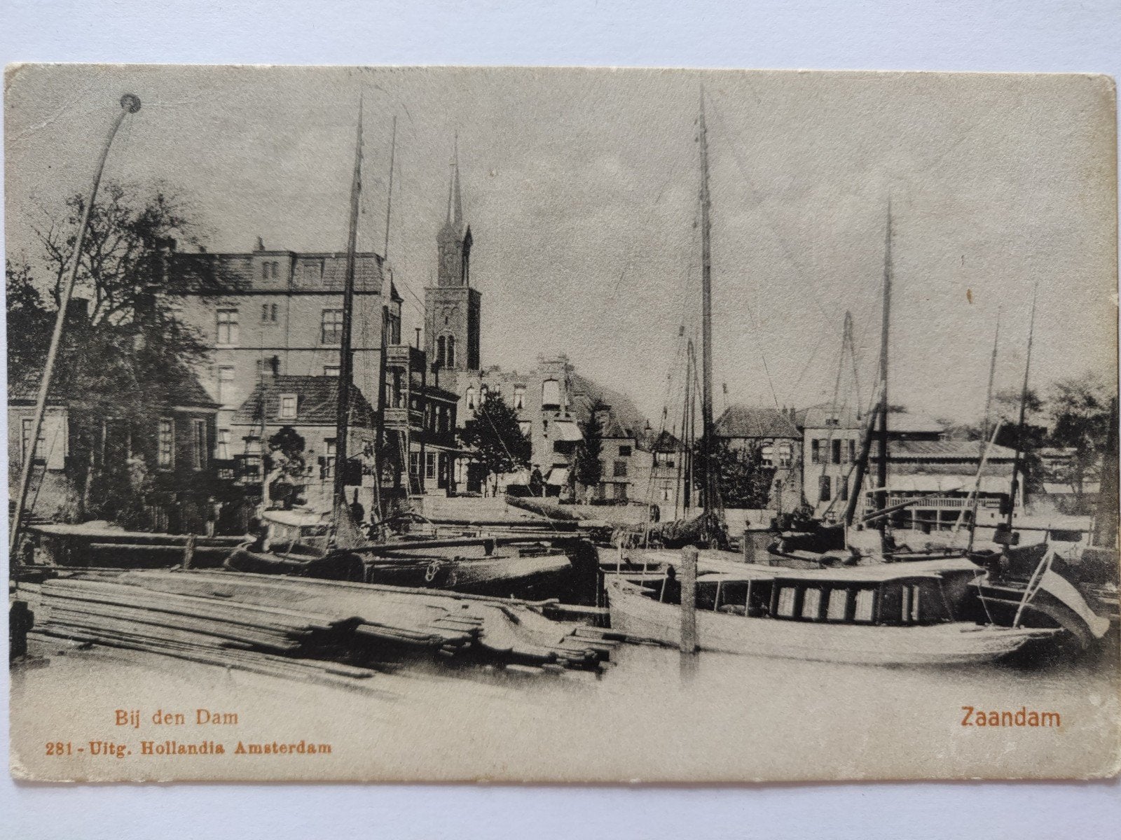 X3257 Zaandam 1911, Ophalen of Verzenden, Voor 1920, Noord-Holland