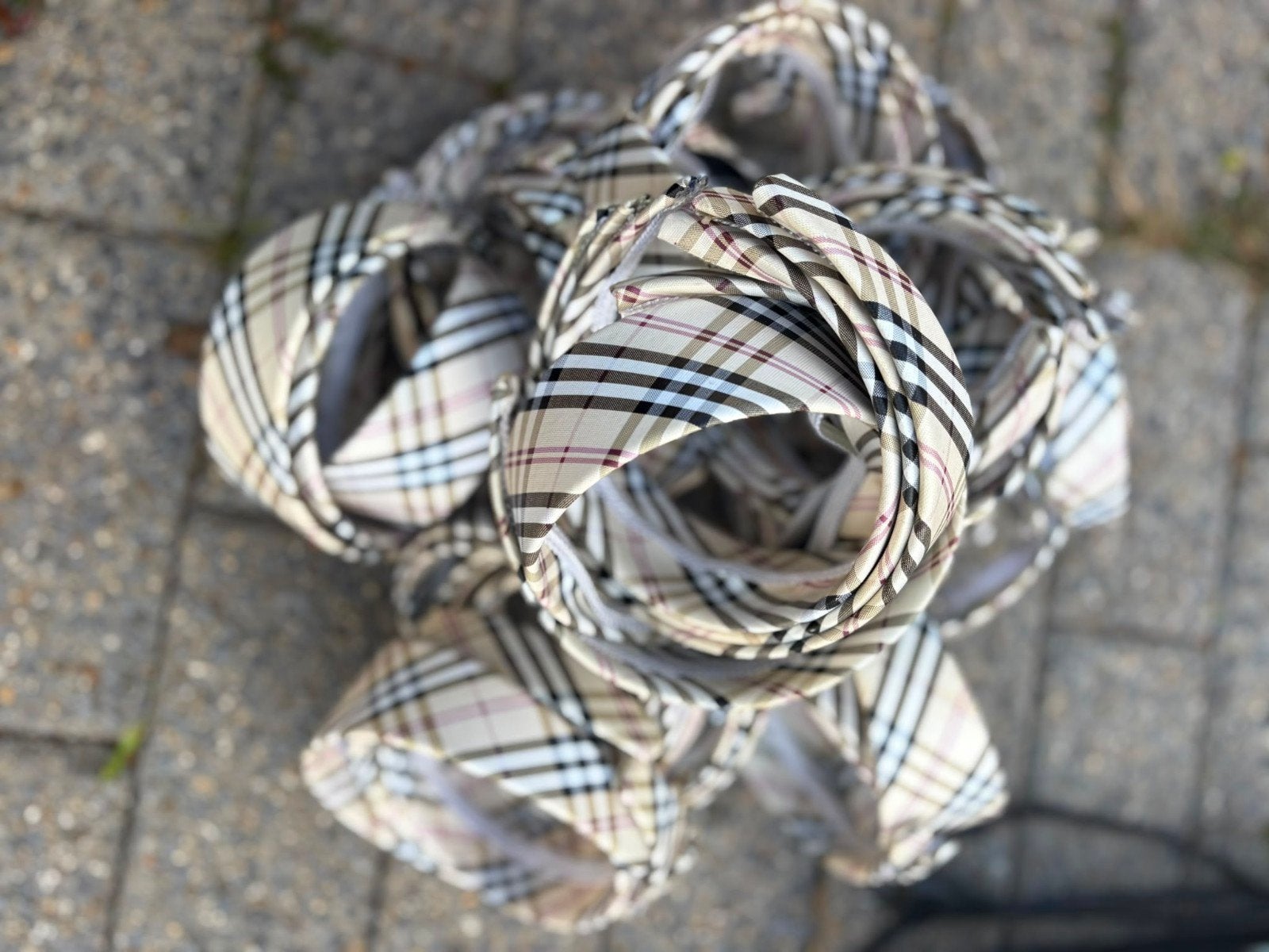 Burberry-stijl haarbanden - Set van 5, Kleding | Dames, Onbekend (Burberry-stijl), Ophalen of Verzenden, Zo goed als nieuw