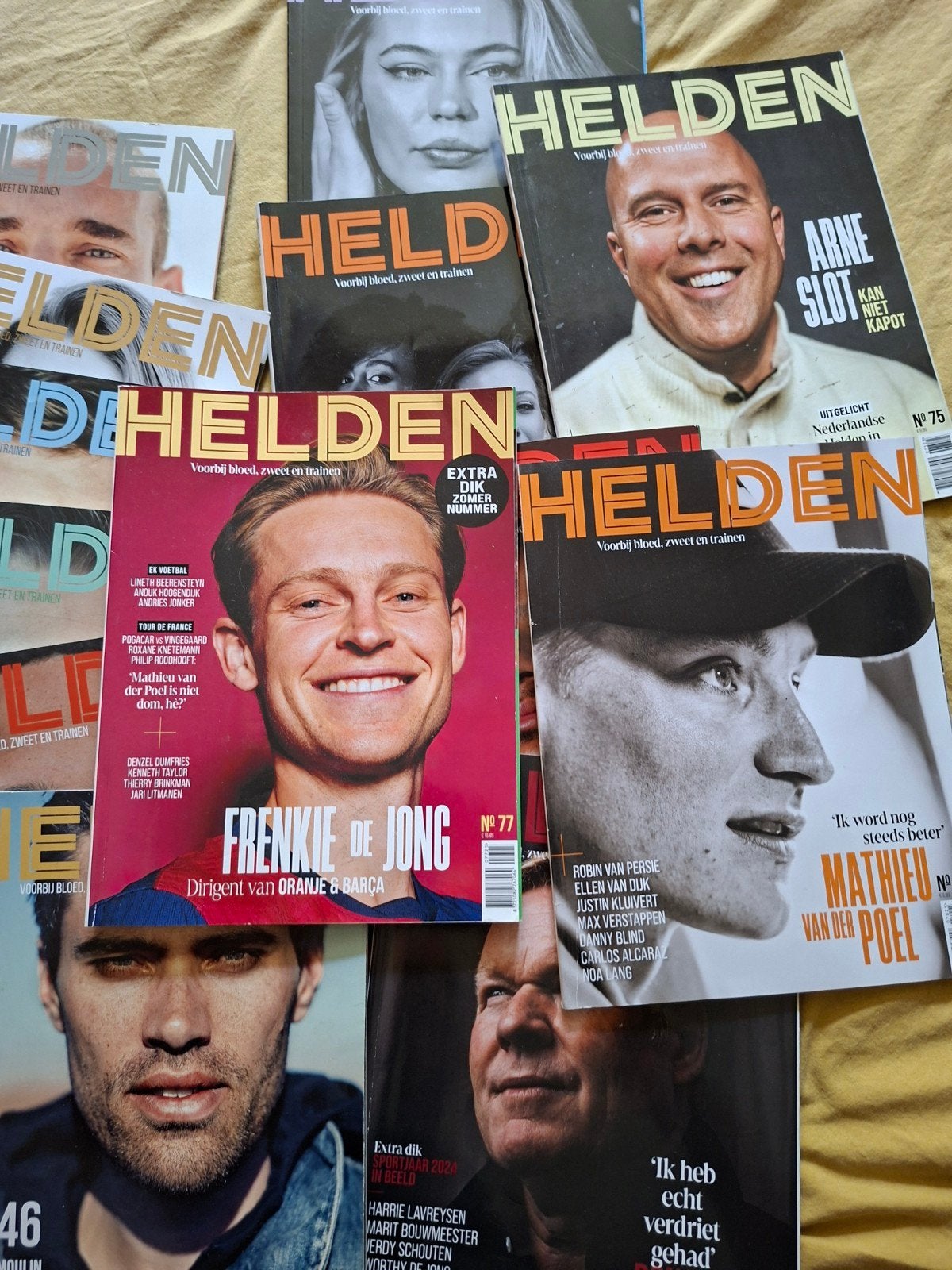 Helden Magazine Collectie - Diverse Sporthelden, Boeken, Tijdschriften en Kranten, Ophalen of Verzenden, Gelezen, Sport en Vrije tijd