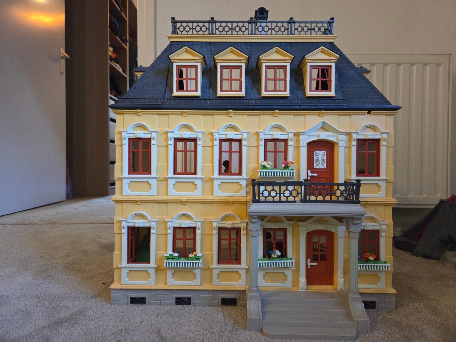 Playmobil Groot Herenhuis Poppenhuis met Meubels, Ophalen, Gebruikt, Poppenhuis