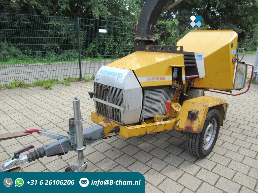 Schliesing 220 MX Houtversnipperaar (bj 1997), Tuin en Terras, Gebruikt, Schliesing