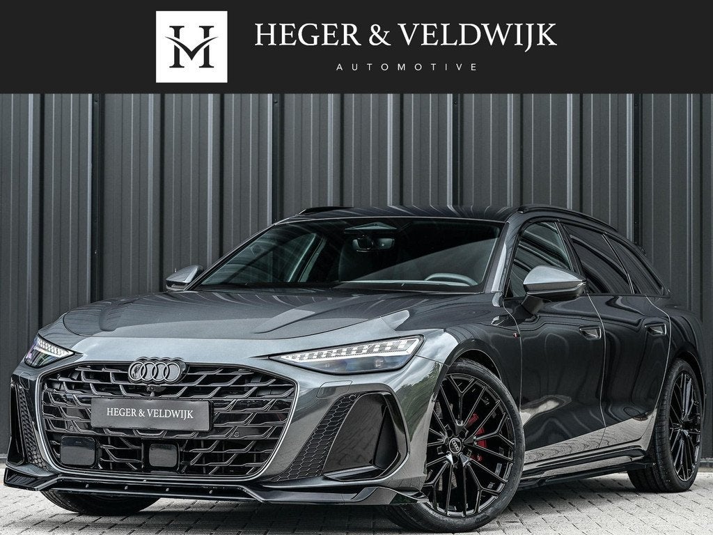 Audi A6 Avant 3.0 TFSI 368PK Quattro S-Edition | Achterasbes, Auto's, Audi, Stof, Zwart, 2995 cc, 367 pk