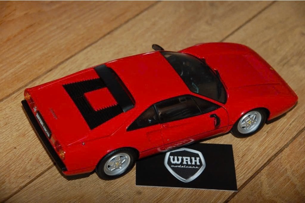!! SALE !! 1:18 FERRARI 328 GTB rosso corsa Kyosho nobox WRH, Hobby en Vrije tijd, Modelauto's | 1:18, Verzenden, Gebruikt, Auto