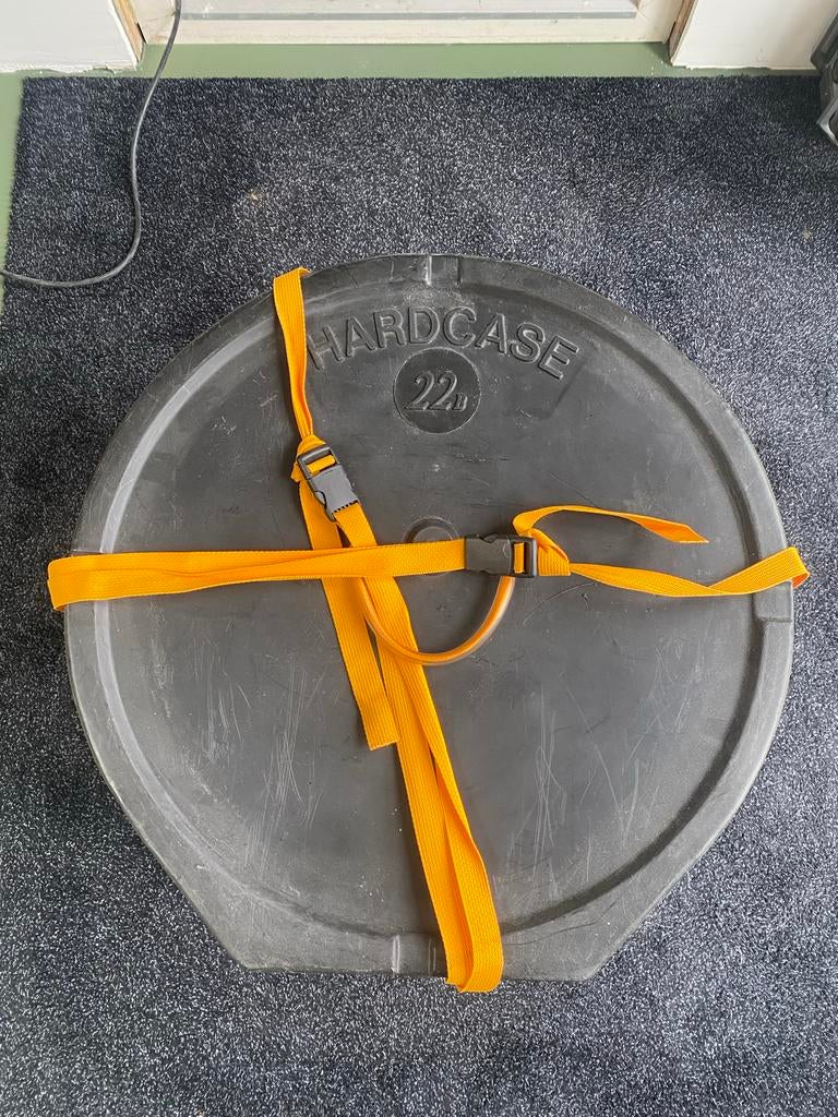 Hardcase 22B basdrum koffer, Ophalen, Zo goed als nieuw, Percussie, Flightcase