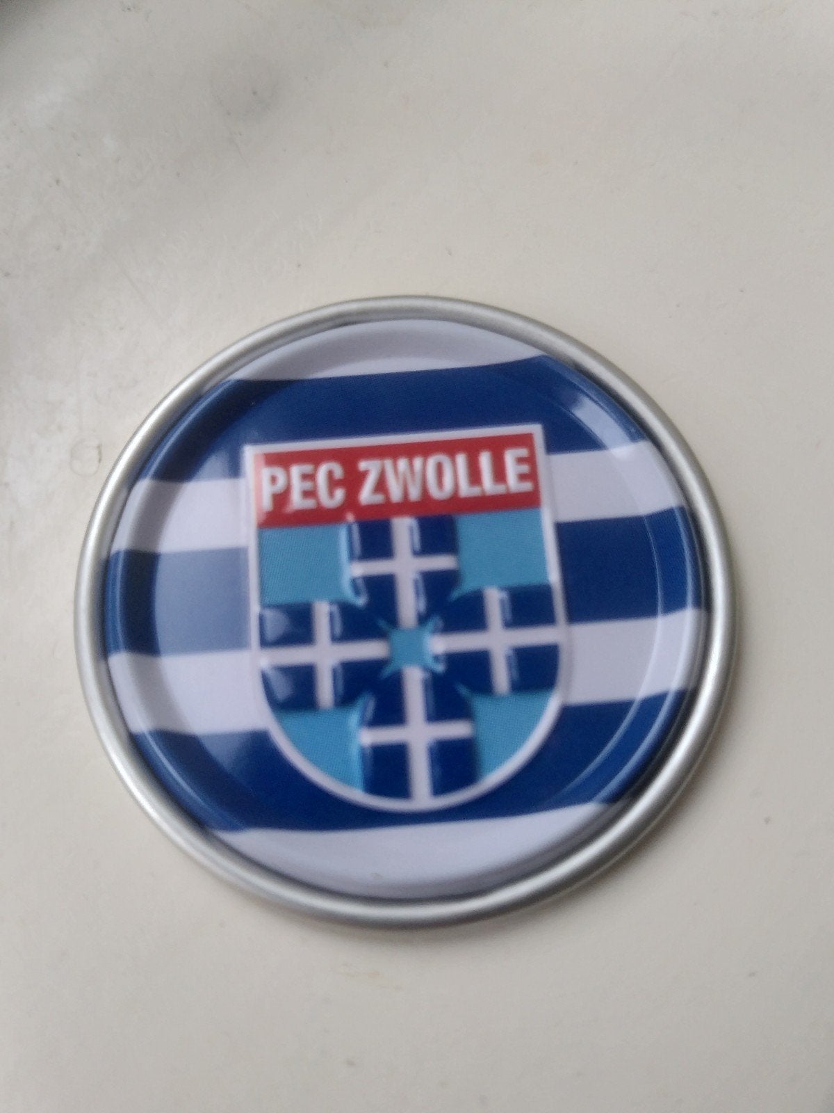 Cluppie spaarmunt van Plus PEC Zwolle, Plus, Ophalen of Verzenden