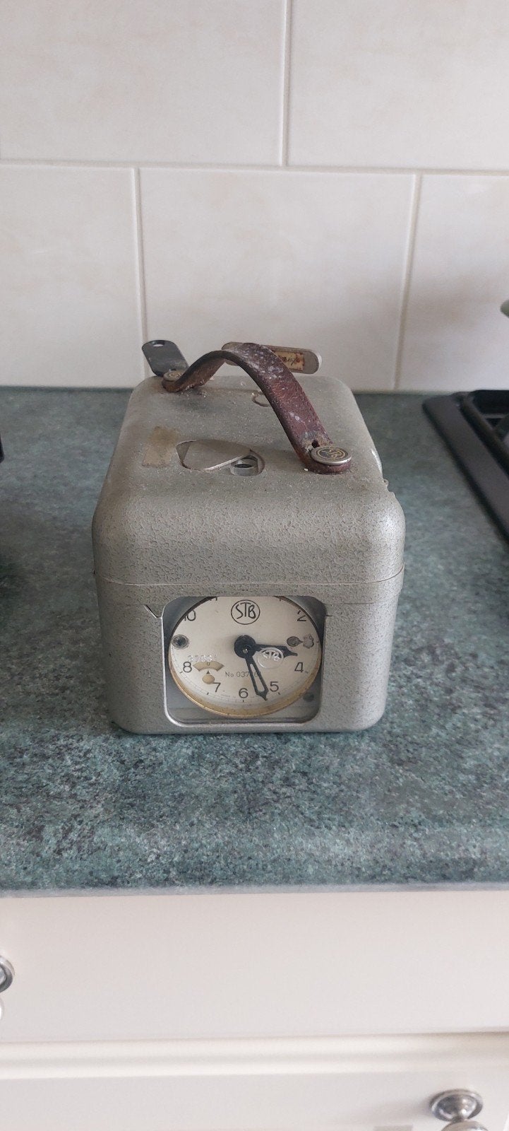 Vintage SIB Tijdregistratieklok - Uniek Verzamelobject, Ophalen