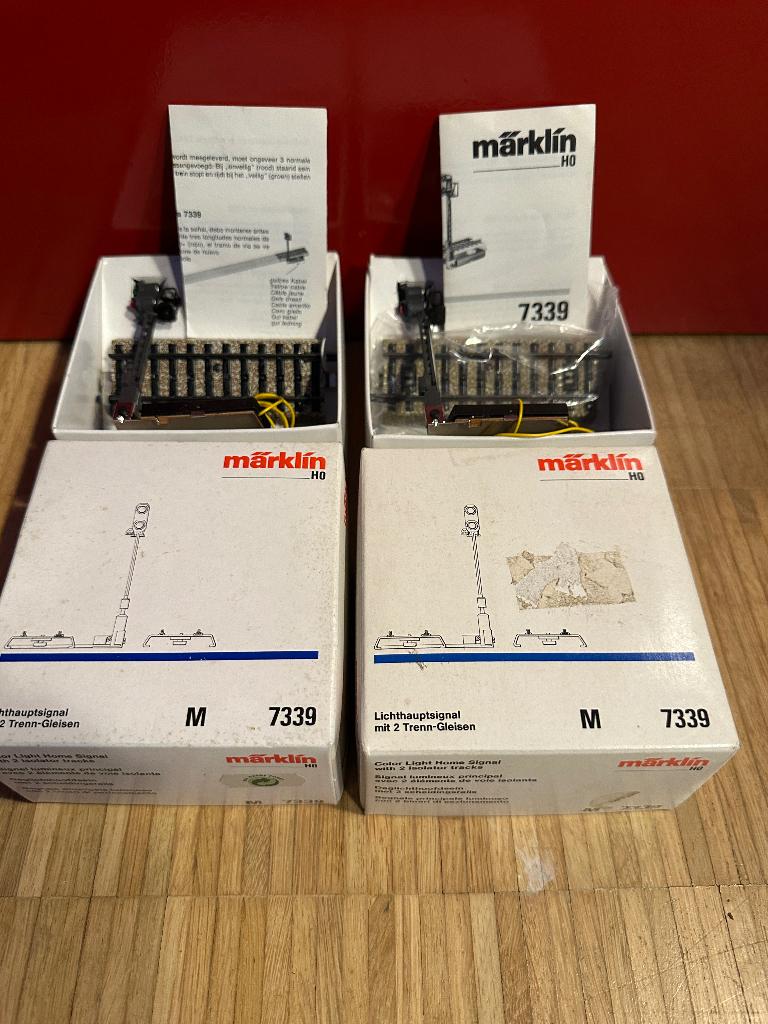Marklin sein 7339 (nog 1!), Ophalen, Wisselstroom, Gebruikt, Rails