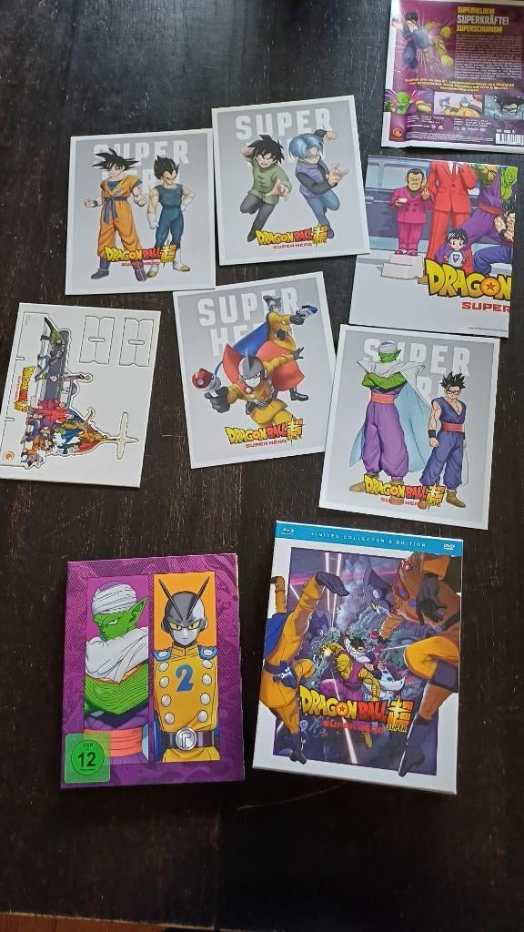 Dragon Ball Super Super Hero Collectors Edition Blu Ray, Ophalen of Verzenden, Zo goed als nieuw, Tekenfilms en Animatie