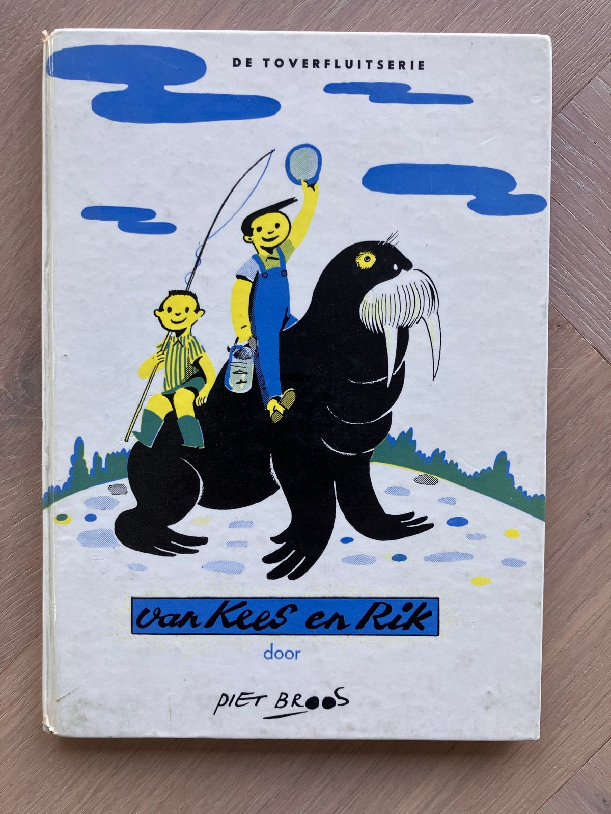 Van Kees en Rik - De Toverfluitserie door Piet Broos, Ophalen of Verzenden, Gelezen, Fictie algemeen