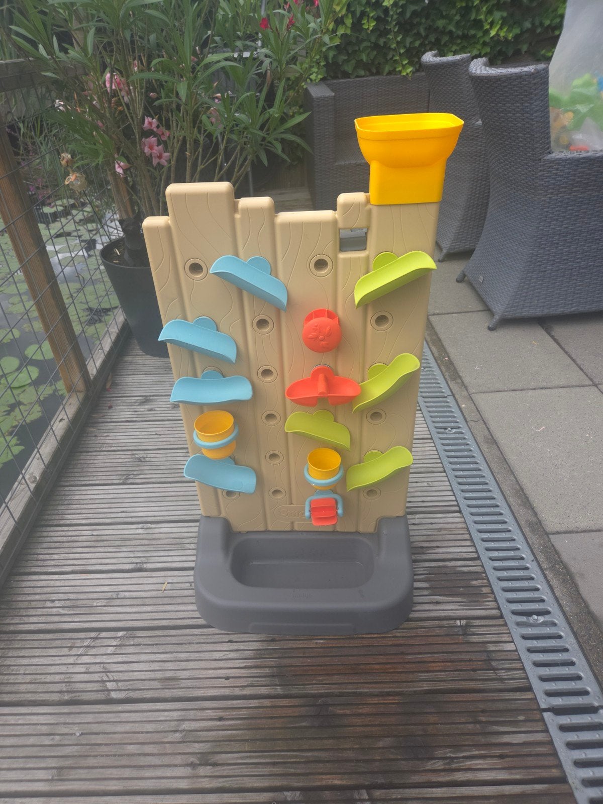 Smoby Waterplay speelwand met accessoires, Ophalen, Zo goed als nieuw
