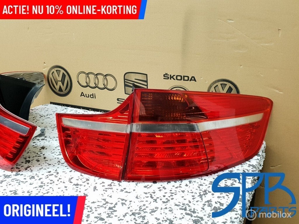 Achterlichten set BMW X6 E71 E72 RECHTS LINKS BINNEN BUITEN, Gebruikt, Ophalen of Verzenden, BMW