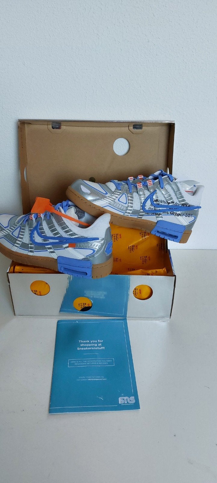 nike off white rubber dunk 45eu, Ophalen, Nieuw, Overige kleuren