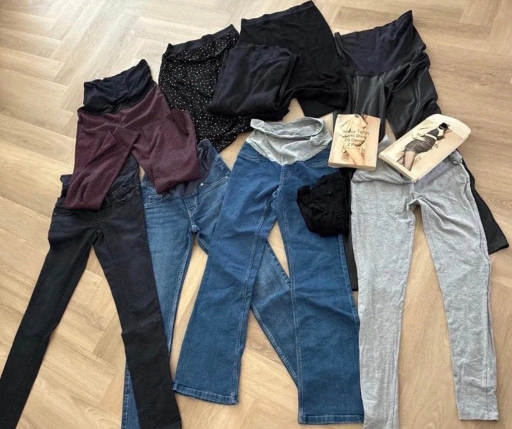 Zwangerschapskleding pakket (xs-s), Zwart, Ophalen of Verzenden, Maat 34 (XS) of kleiner, Super mom