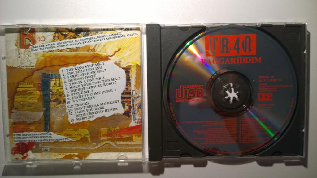 UB40 - Baggariddim, Ophalen of Verzenden, Gebruikt