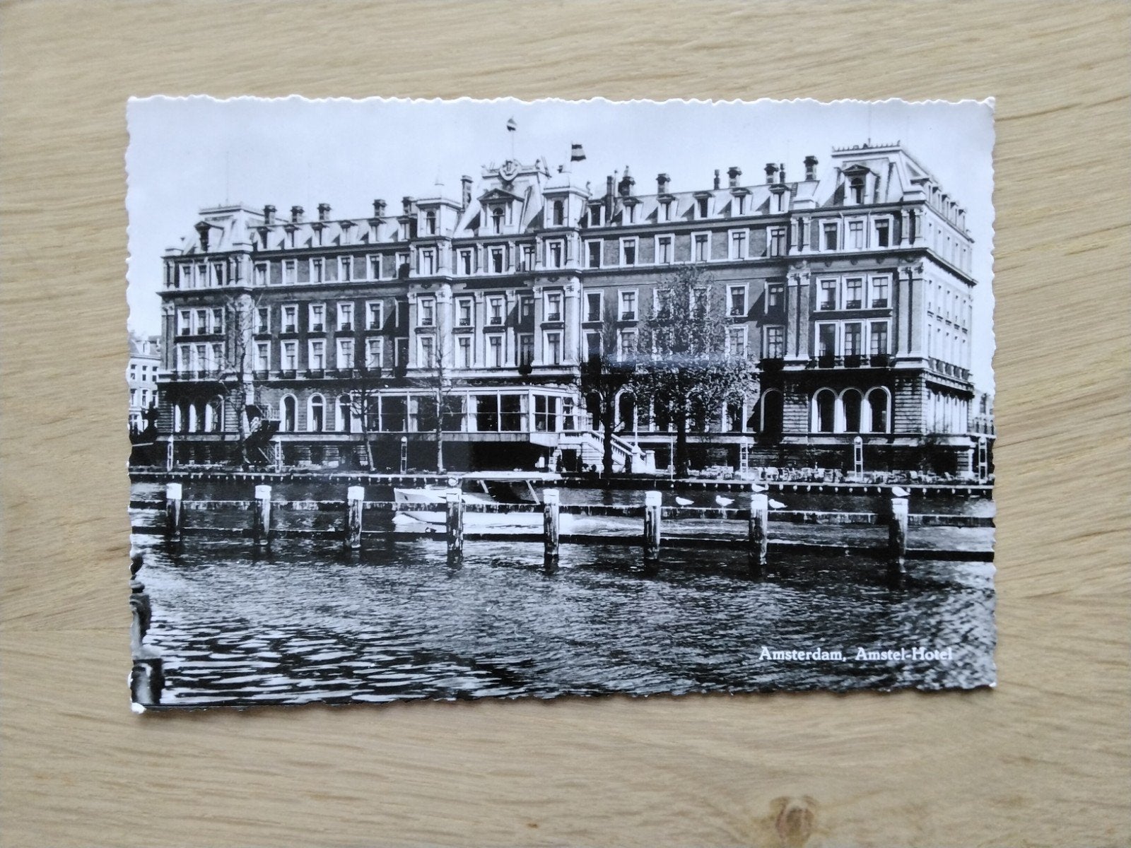 Amsterdam, Amstel Hotel., Verzamelen, Ophalen of Verzenden, 1960 tot 1980, Ongelopen, Noord-Holland