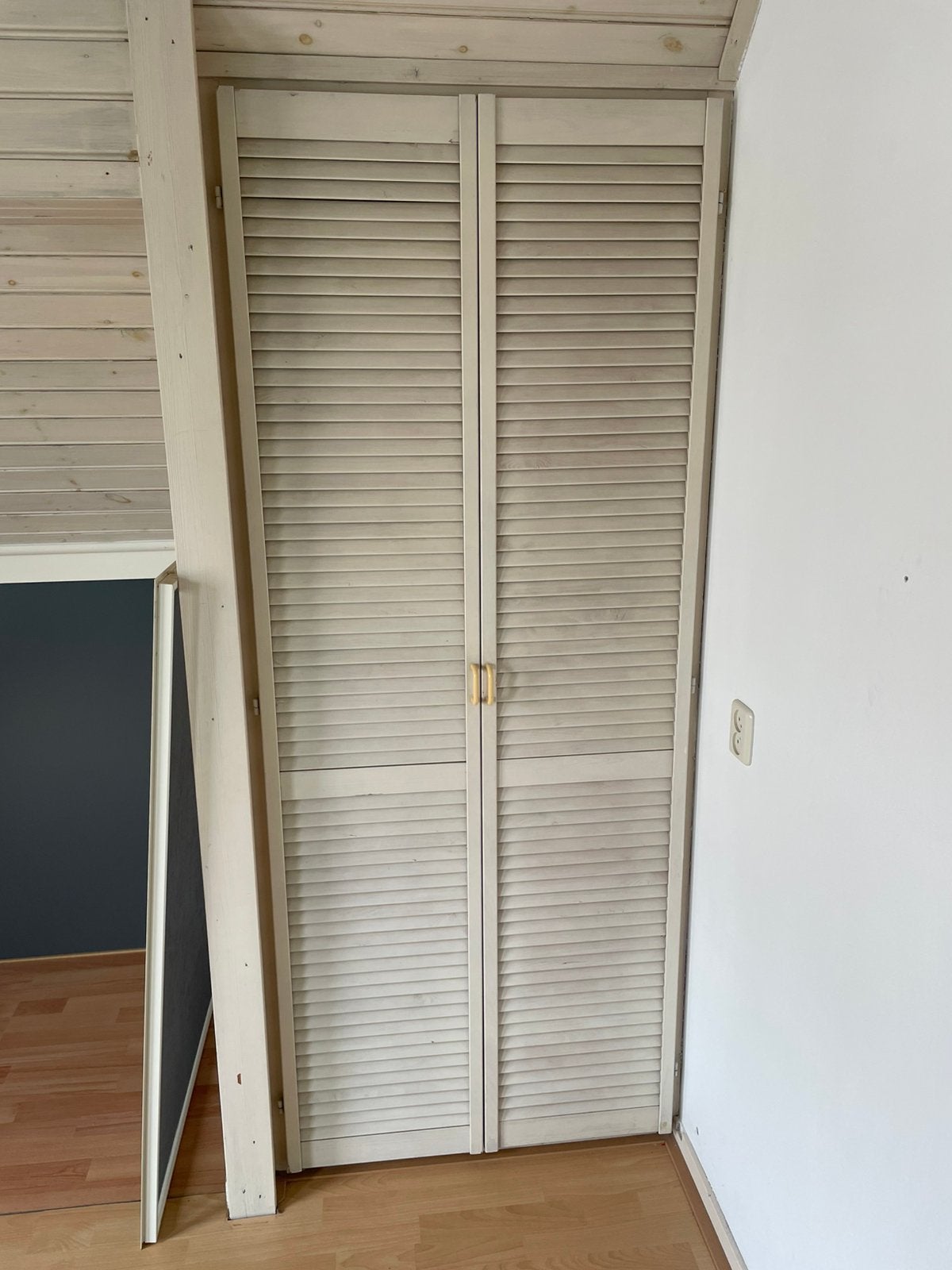 Set van 2 louvre deuren 40 x 200, Ophalen, Zo goed als nieuw
