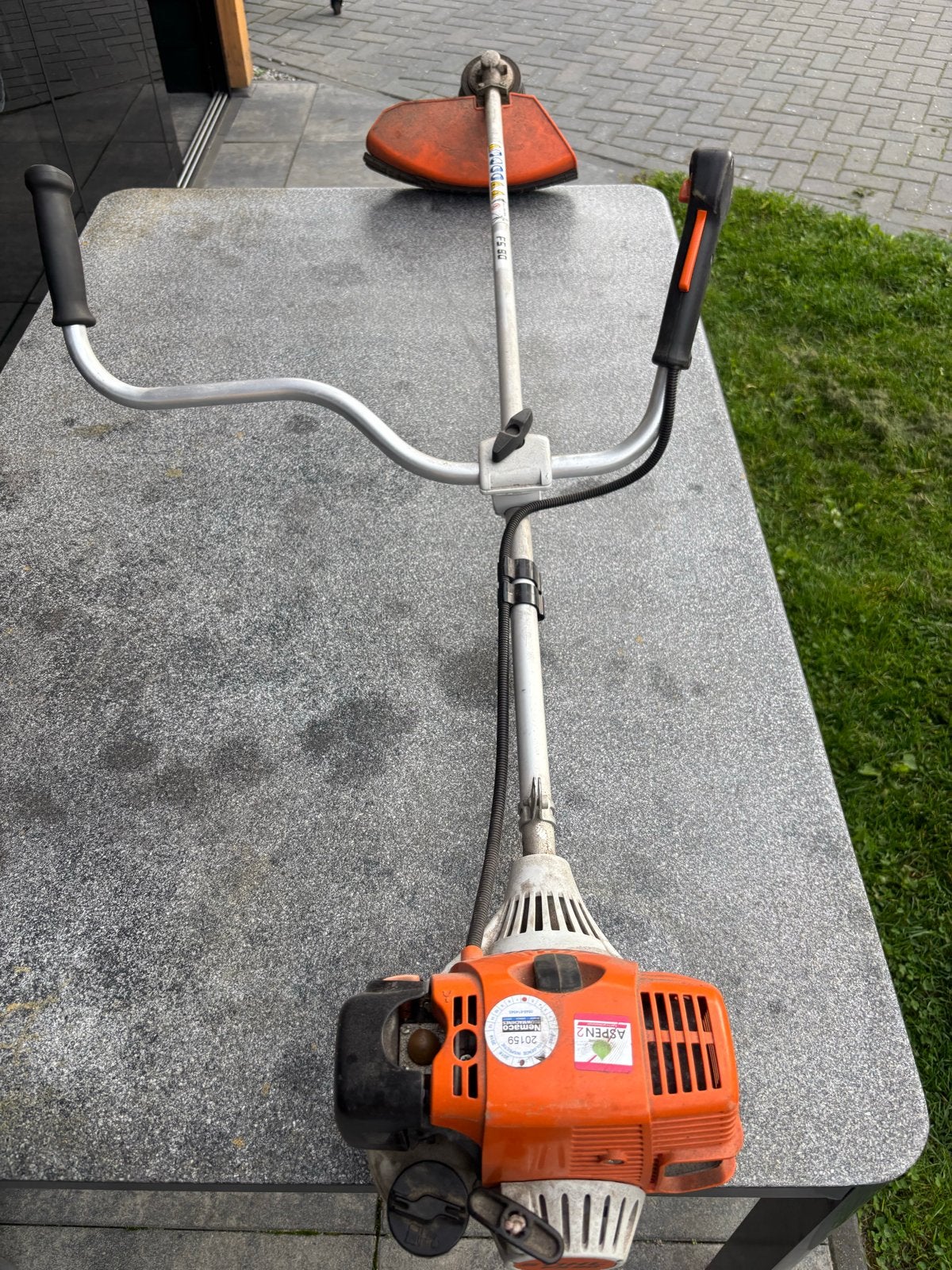 Stihl FS90 Benzine Bosmaaier - Krachtig en Betrouwbaar, Tuin en Terras, Ophalen, Gebruikt, 30 tot 50 cm, Benzine