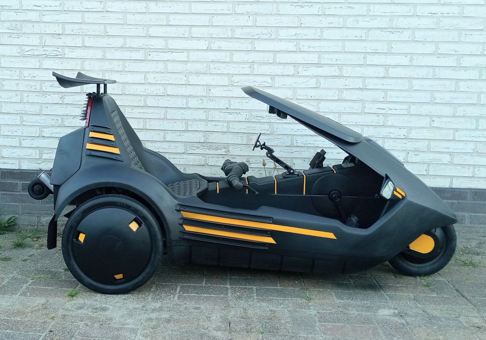 Unieke electrische Sinclair C5 ligfiets, Fietsen en Brommers, Fietsen | Ligfietsen, Ophalen, Overige merken