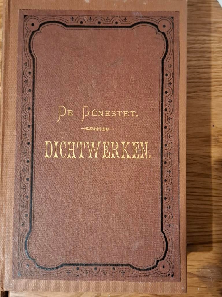 De Genestet 1873....Levensschets.Prachtige gedichten, Antiek en Kunst, Ophalen of Verzenden