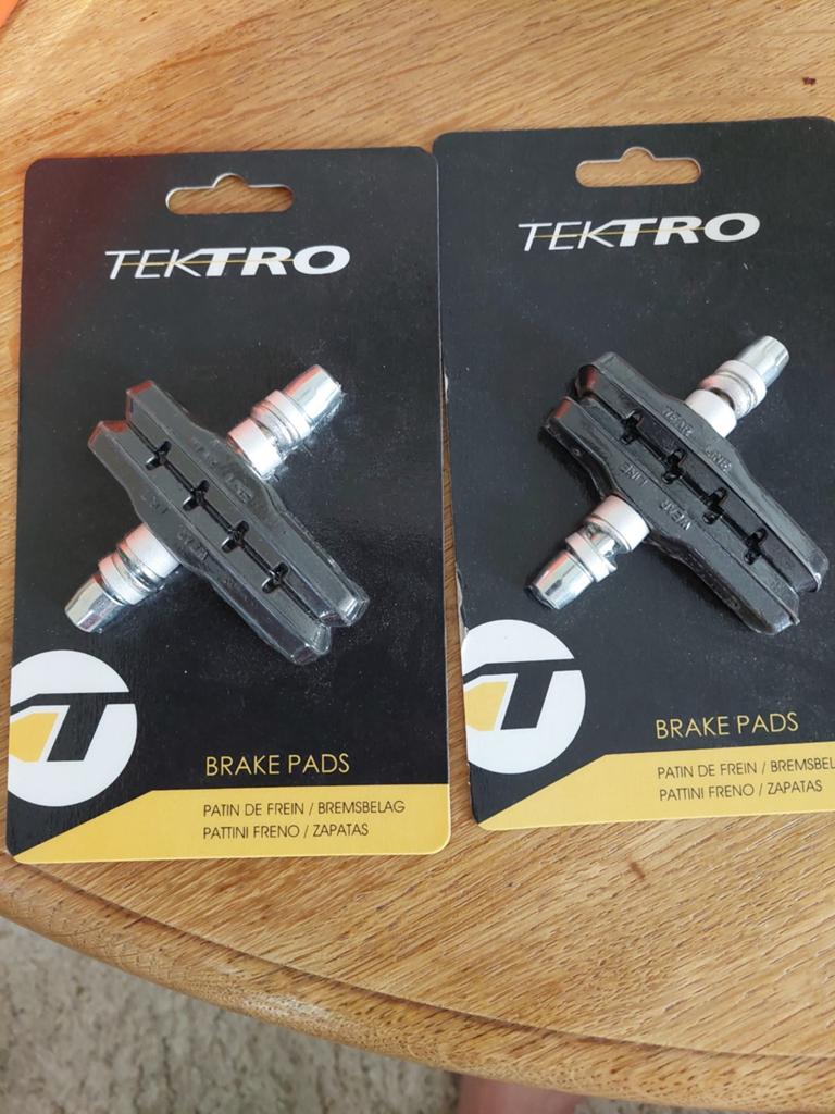 Nieuwe Tektro Remblokken (2 paar) - Fietsremmen, Ophalen of Verzenden