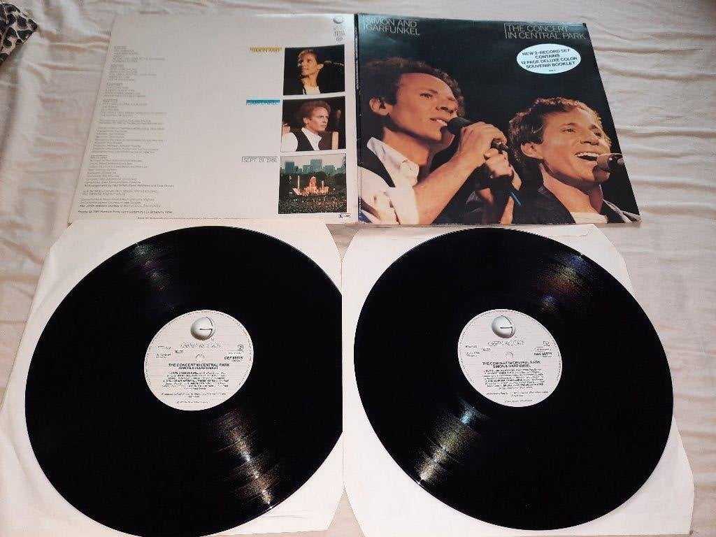 2 LP Simon & Garfunkel - The Concert in Central Park, Ophalen, Zo goed als nieuw, 12 inch, LP