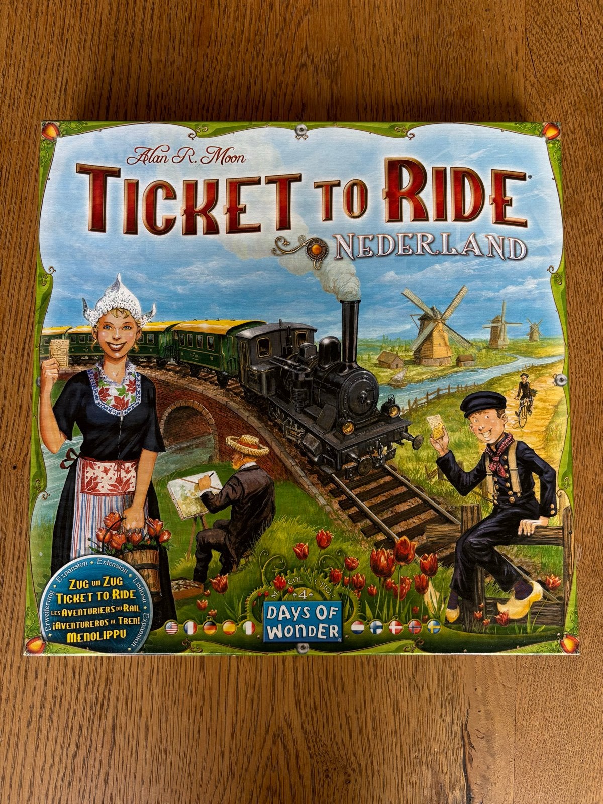 Ticket to Ride Nederland - Bordspel, Drie of vier spelers, Ophalen of Verzenden, Zo goed als nieuw