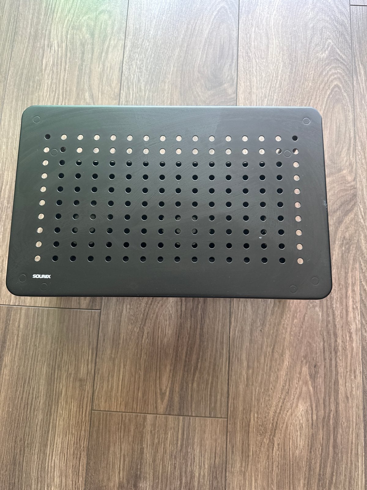 Verstelbare laptopstandaard - Zwart, Ophalen of Verzenden, Zo goed als nieuw, In hoogte verstelbaar