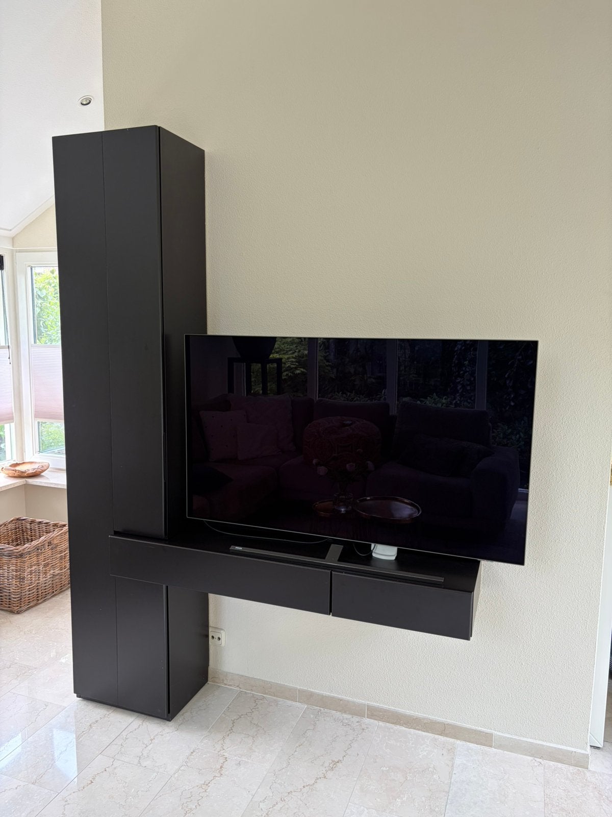 Tv meubel, Ophalen, 200 cm of meer, 150 tot 200 cm, Zo goed als nieuw