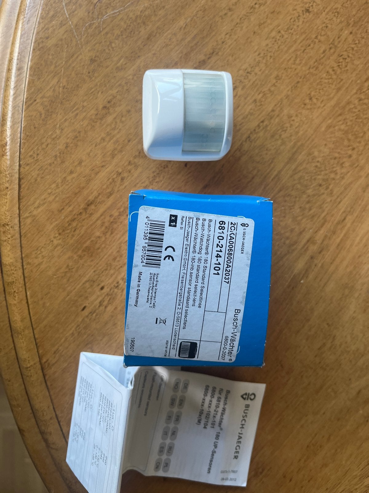 Busch-Jaeger Busch-Wächter 180 UP Sensor Standard, Ophalen of Verzenden, Nieuw, Overige typen