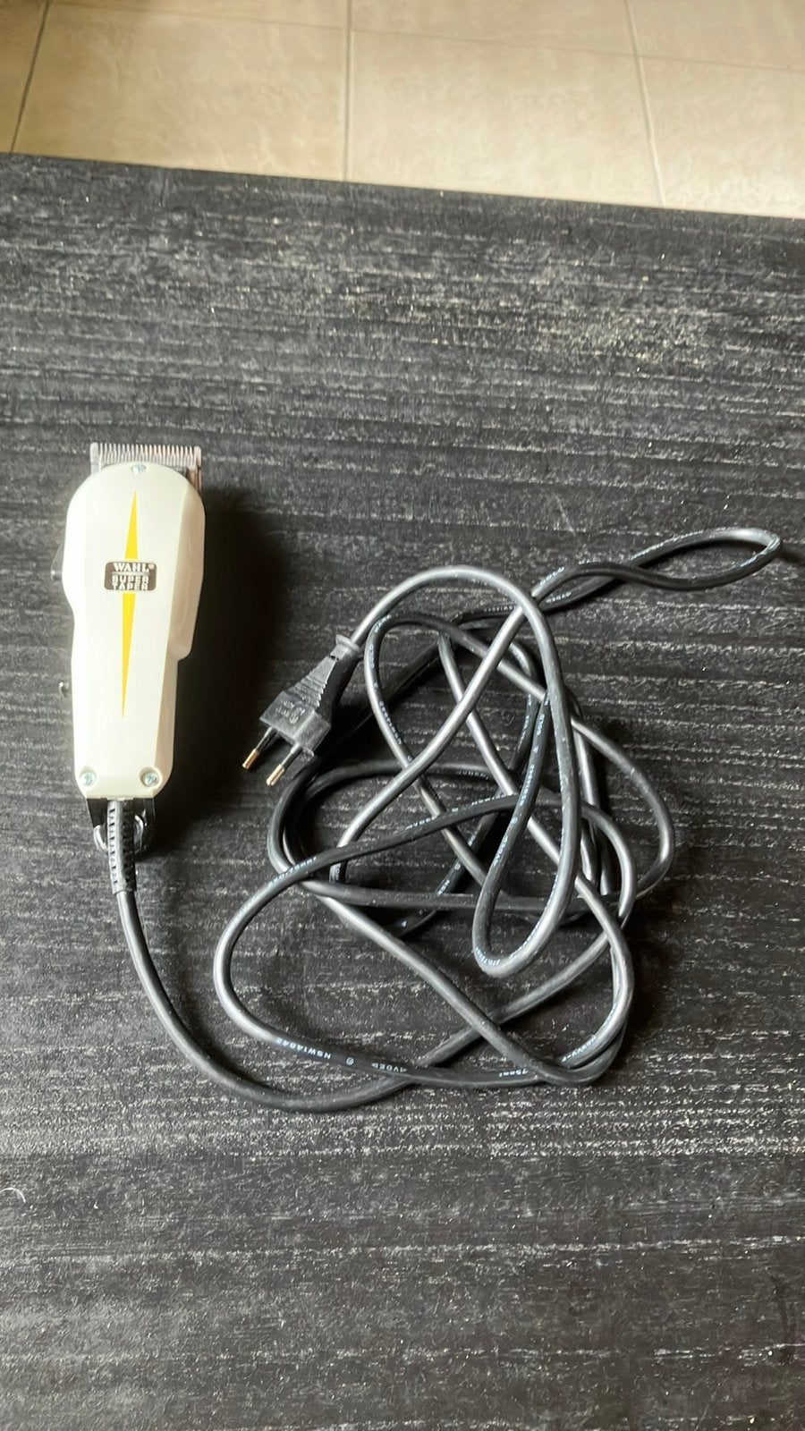 Wahl super taper tondeuse, Ophalen of Verzenden, Zo goed als nieuw, Tondeuse