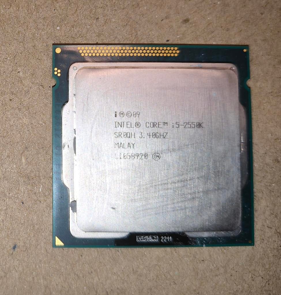Intel Core i5-2550K Processor 3.40GHz, Gebruikt, 4-core, Ophalen of Verzenden, Intel Core i5-2550K