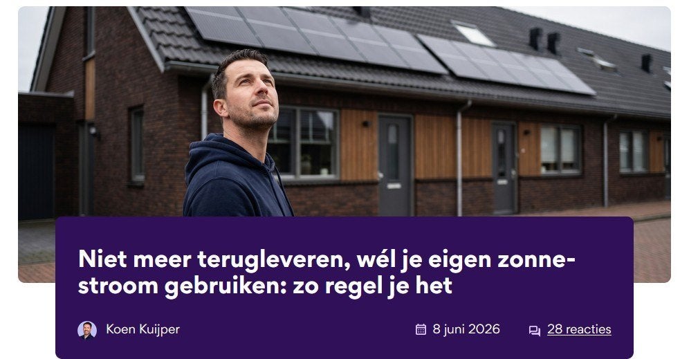 Wie wil me helpen met zero export zonnepanelen, Hobby en Vrije tijd, Ophalen, Gebruikt