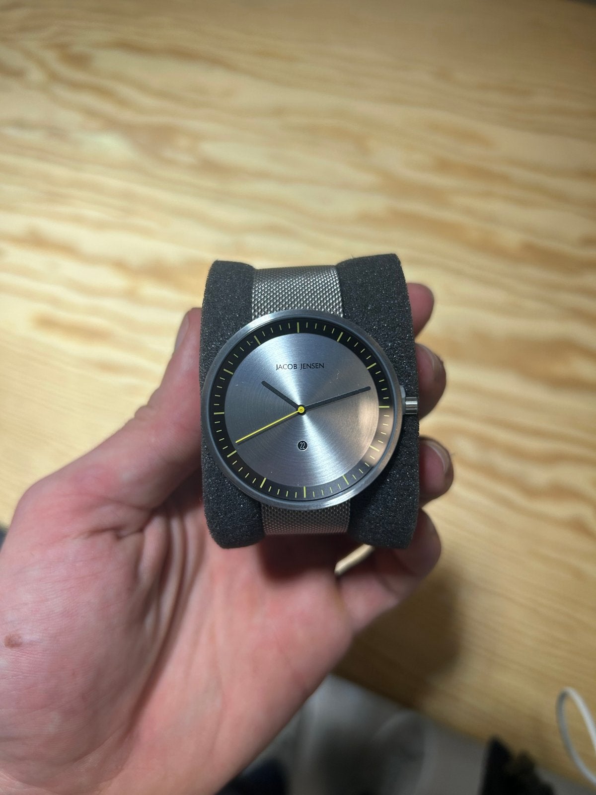 Jacob Jensen Strata Serie 277, Sieraden, Tassen en Uiterlijk, Horloges | Dames, Overige merken, Staal, Polshorloge, Nieuw