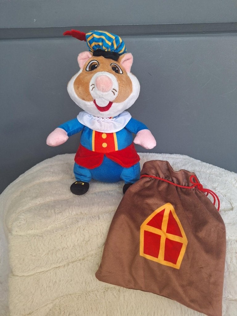 AH hamster piet met zak, Albert Heijn, Overige typen, Ophalen of Verzenden, Zo goed als nieuw