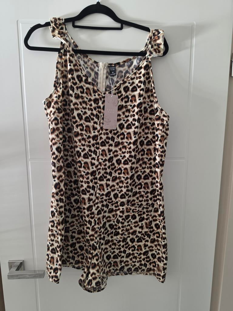 Emery Rose jumpsuit maat XL tijgerprint, Ophalen of Verzenden