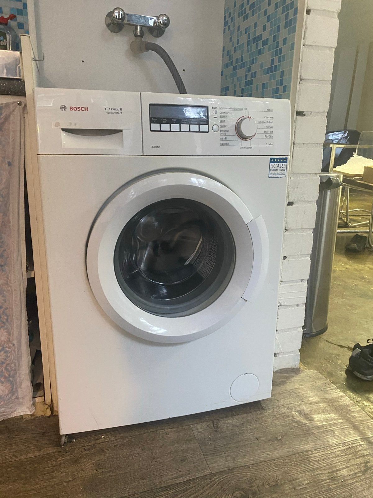Bosch Classixx 6 VarioPerfect Wasmachine, Ophalen, Gebruikt, Voorlader, Kort programma