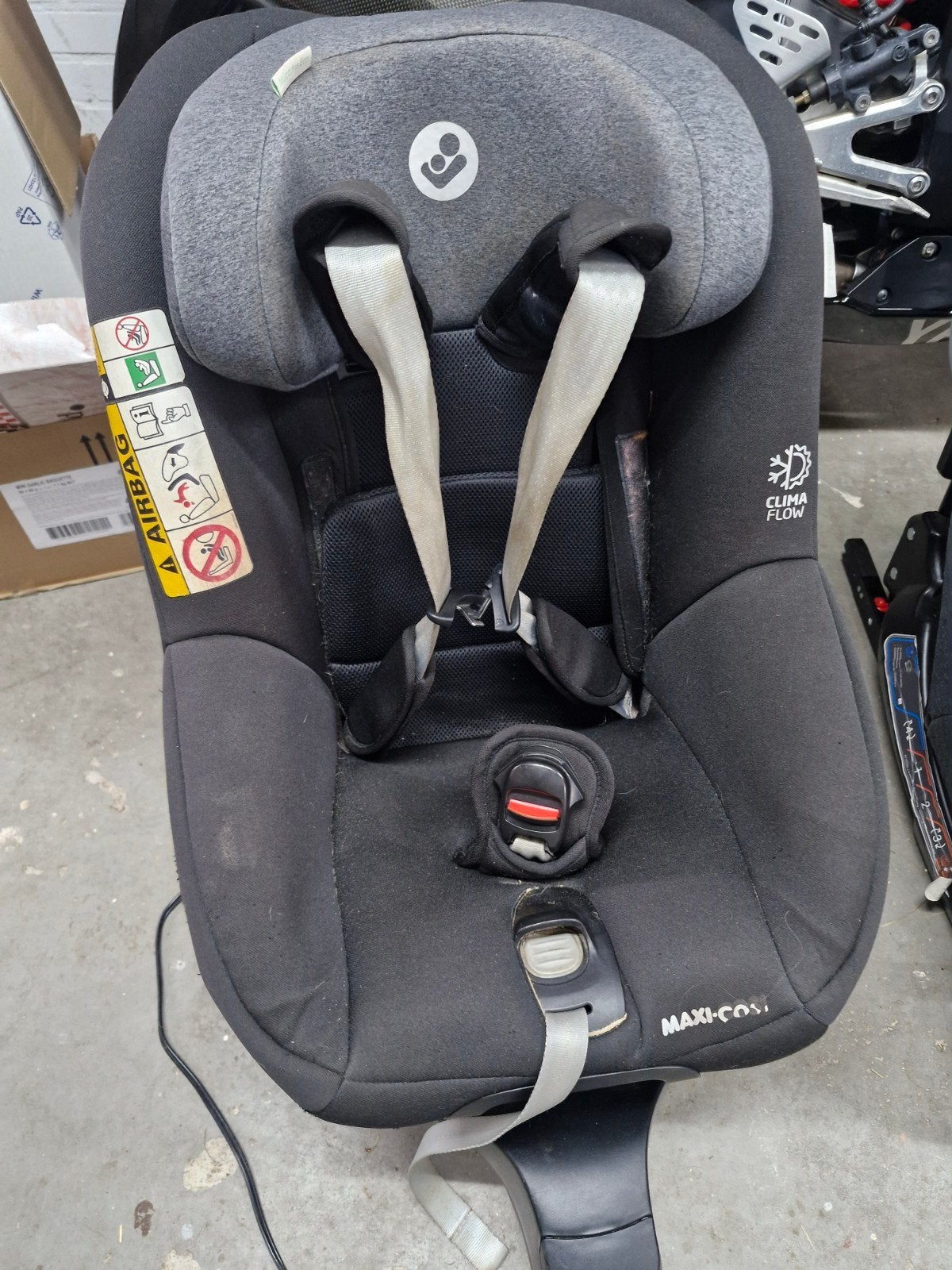 Maxi-Cosi Mica Pro Eco i-Size Autostoel (360 Draaibaar) – G, Kinderen en Baby's, Ophalen, 9 t/m 18 kg, Zo goed als nieuw, Isofix