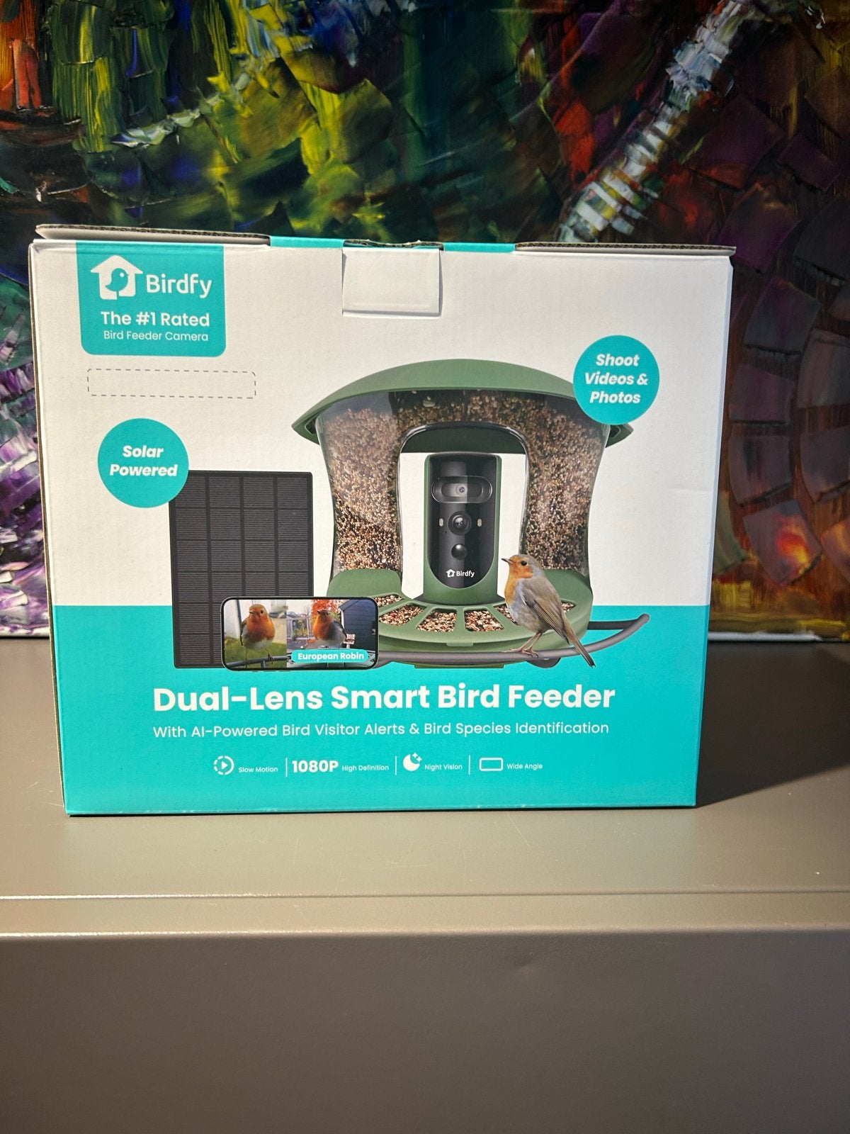 Nieuw Birdfy Dual-lens Smart bird feeder ongebruikt, Ophalen, Nieuw