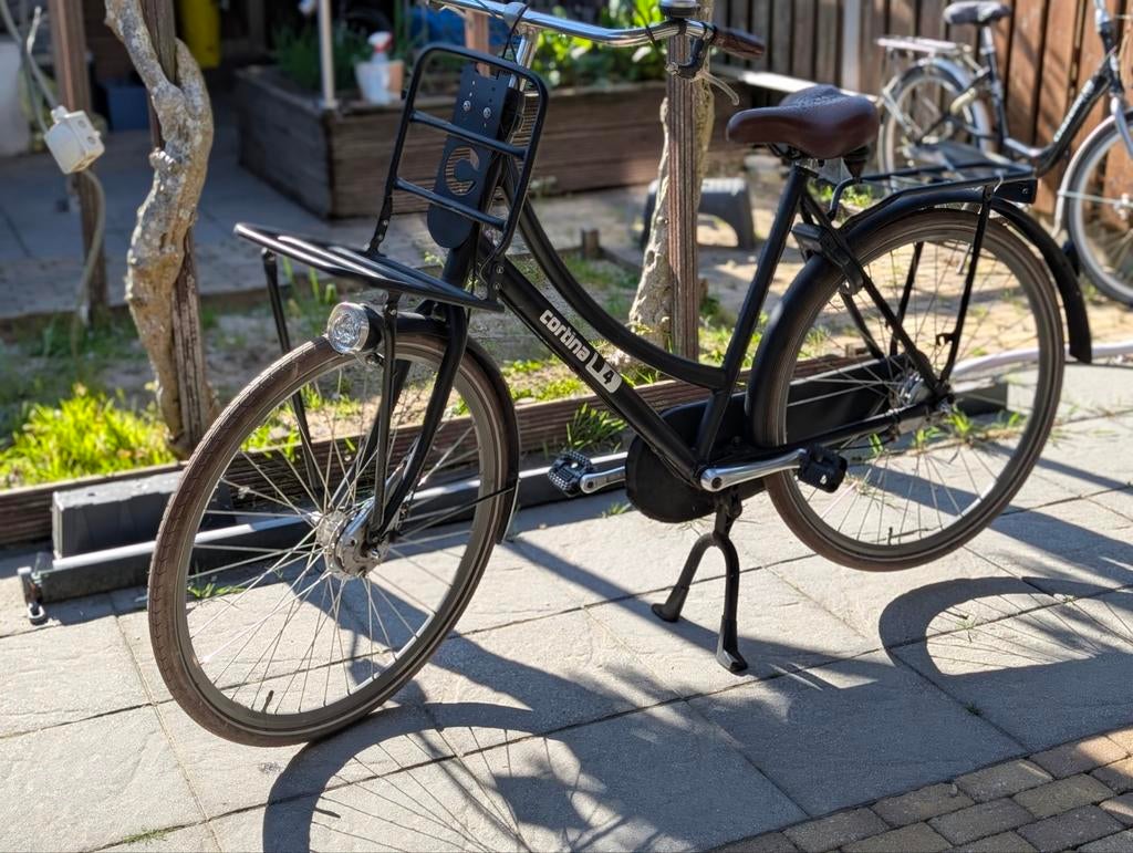 Cortina U4 damesfiets met versnelling, Fietsen en Brommers, Ophalen, Gebruikt, Versnellingen