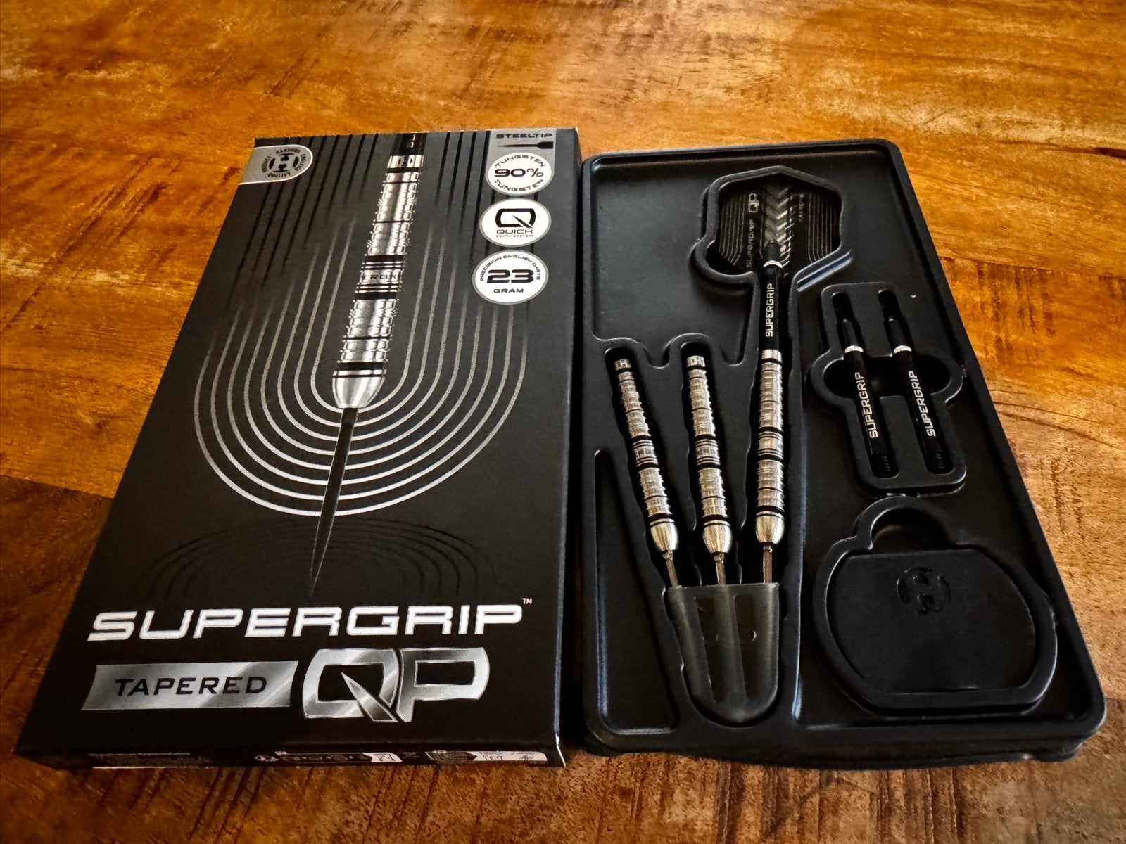 Harrows Supergrip Tapered QP Darts 23 gram, Ophalen of Verzenden, Nieuw, Pijlen