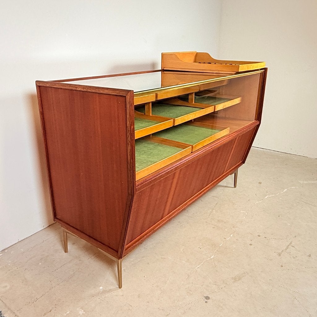 Vintage toonbank met 15 lades, HAKA Ladenmöbel, Ophalen of Verzenden