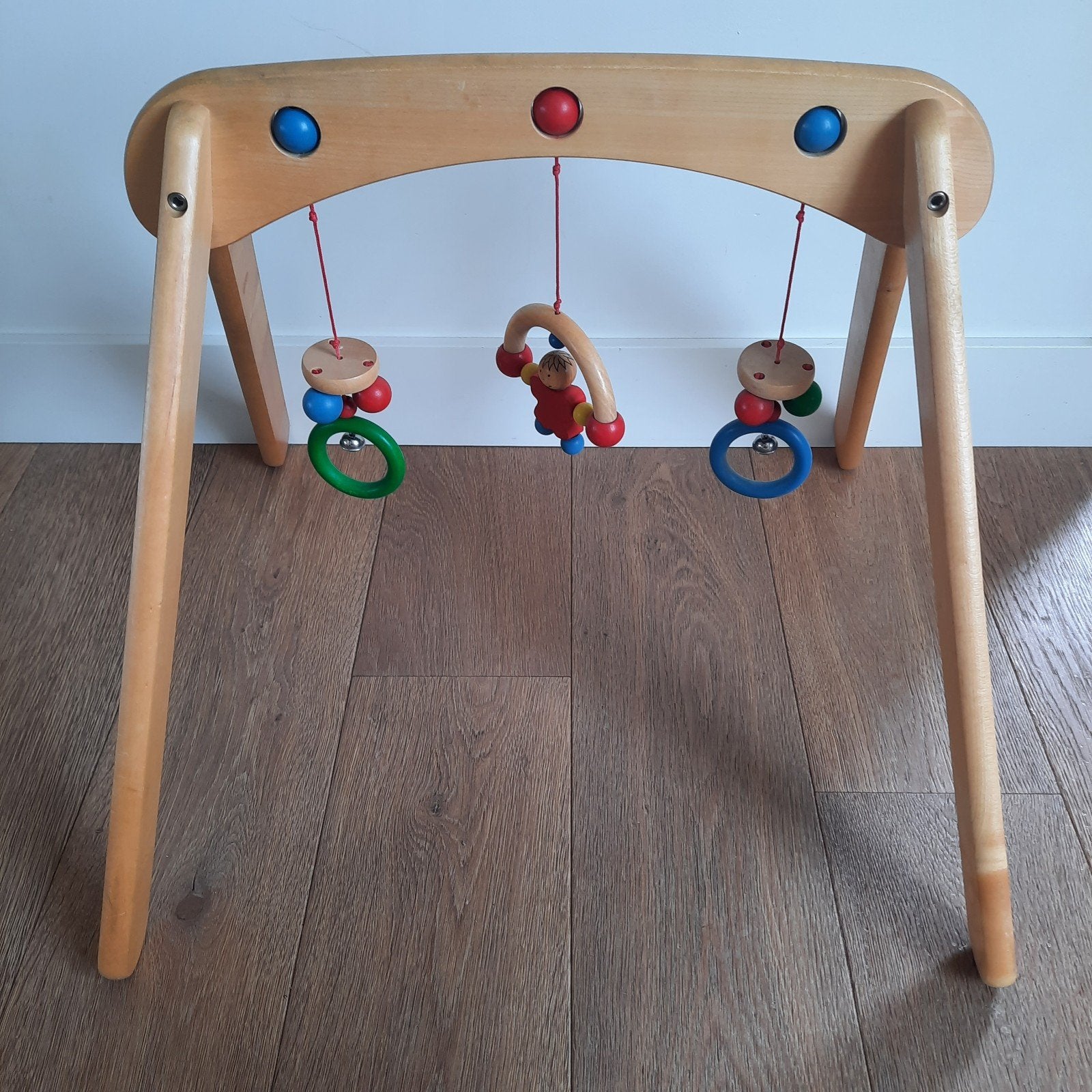 Babygym Musina van selecta, hout., Ophalen of Verzenden, Zo goed als nieuw