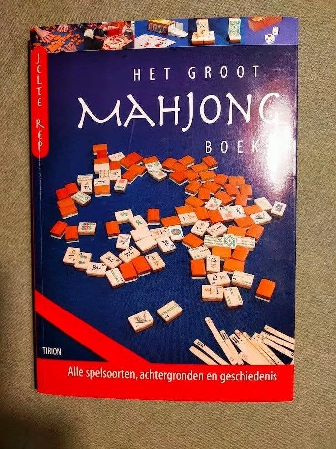 Het groot MAHJONG boek (2002) + 2 oude brochures, Ophalen of Verzenden, Zo goed als nieuw, Denksport