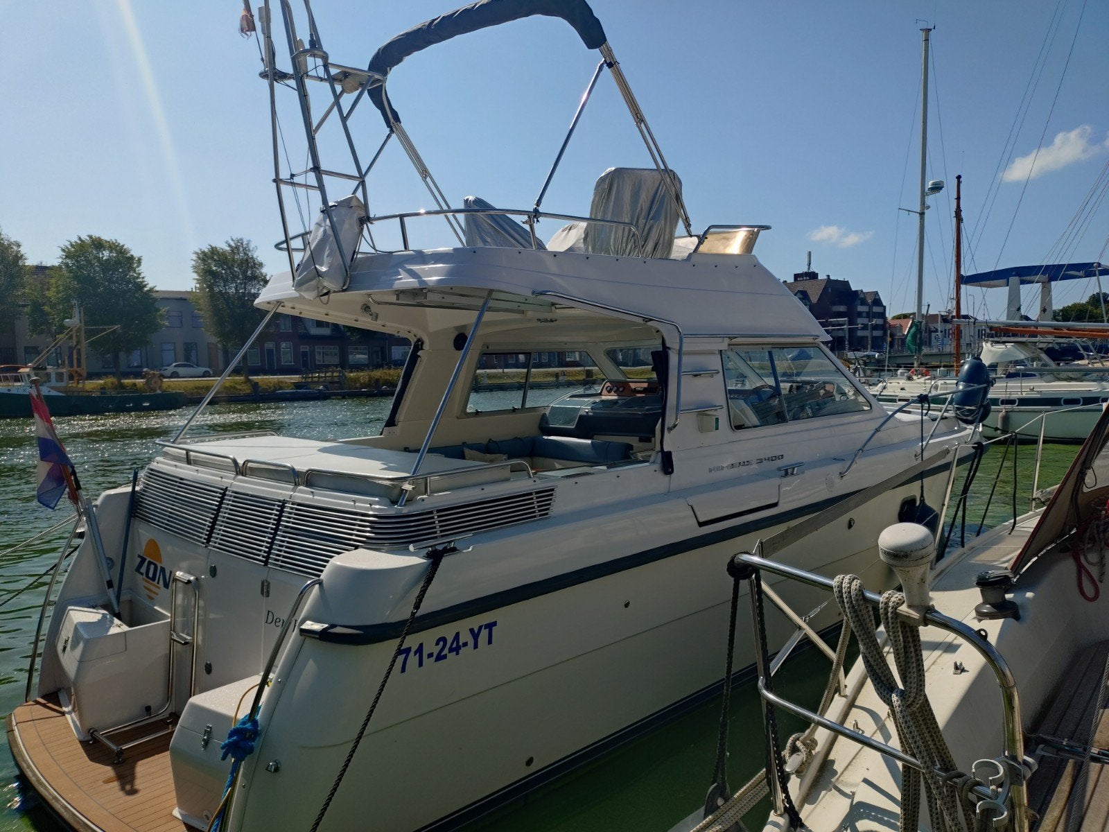 Nimbus 3400 Europe fly, Gebruikt, Diesel, Walstroom, Ophalen of Verzenden
