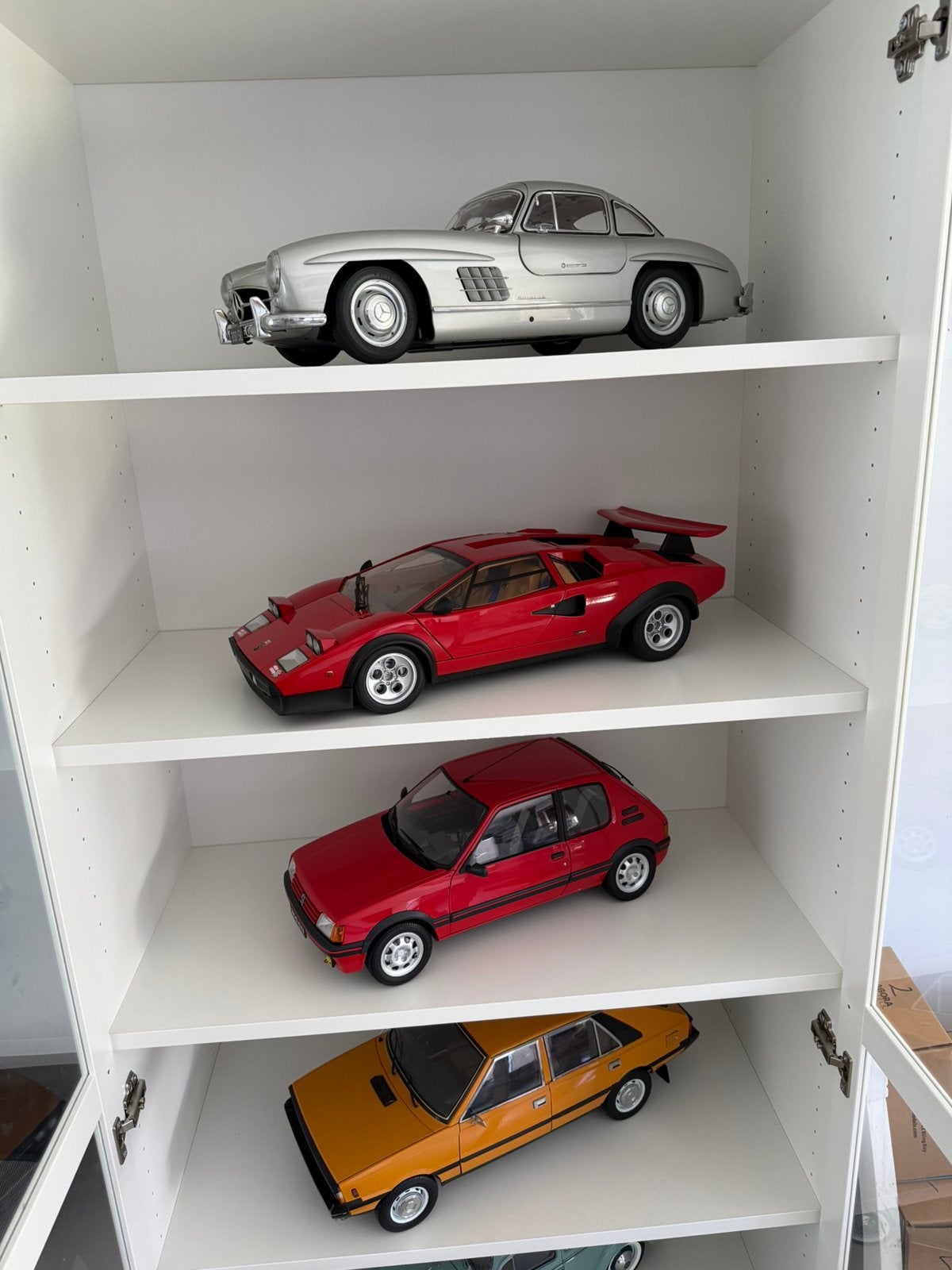 Unieke collectie handgebouwde automodellen, Hobby en Vrije tijd, Ophalen, Zo goed als nieuw, Auto