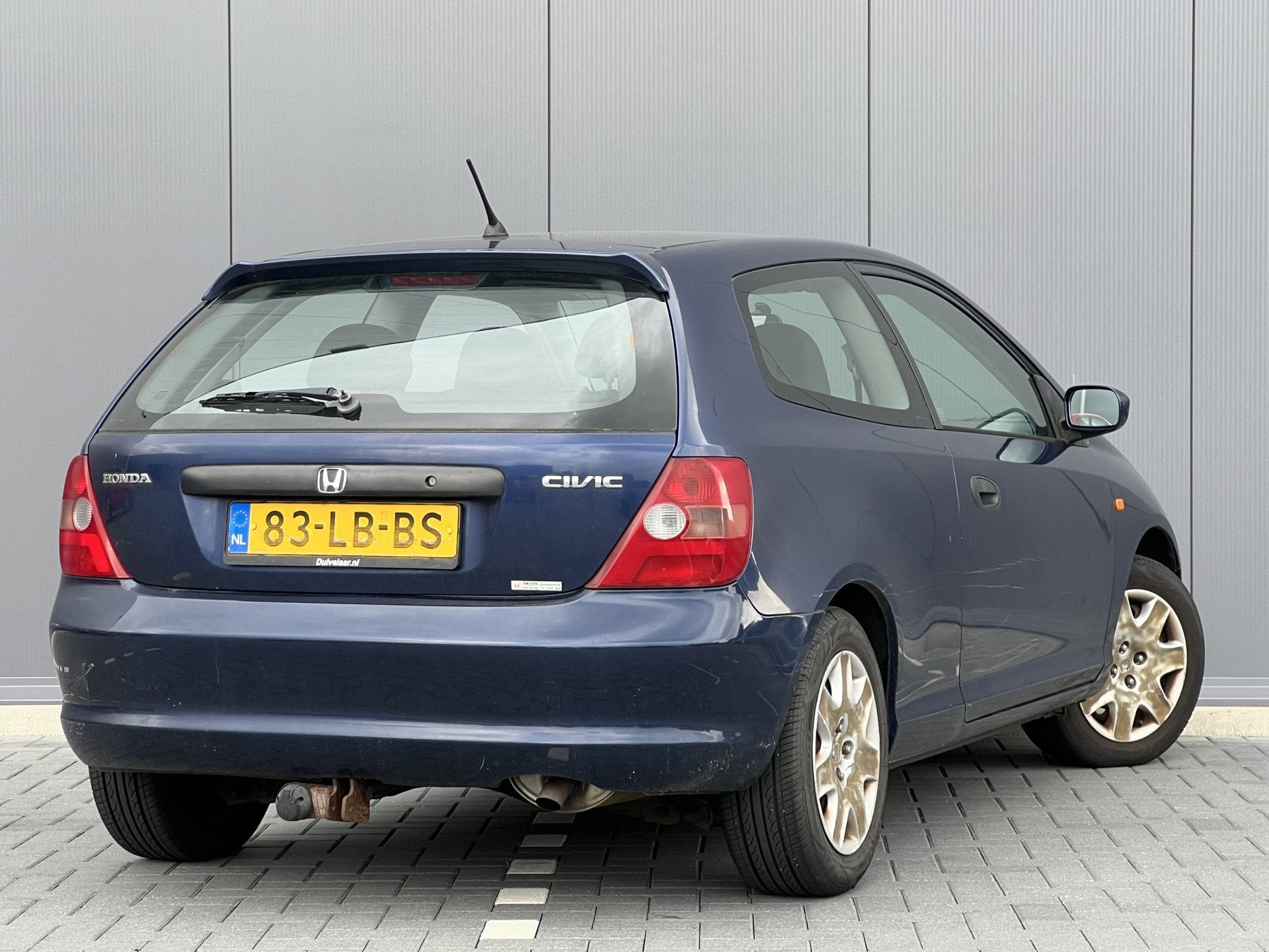 Honda Civic 1.4i LS | Inruiler | Lees tekst (bj 2002), Auto's, Honda, Voorwielaandrijving, Stof, Gebruikt, Zwart