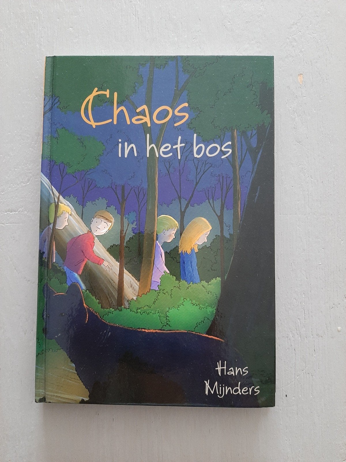 Chaos in het bos- Hans Mijnders, Ophalen of Verzenden, Gelezen, Hans Mijnders, Fictie algemeen