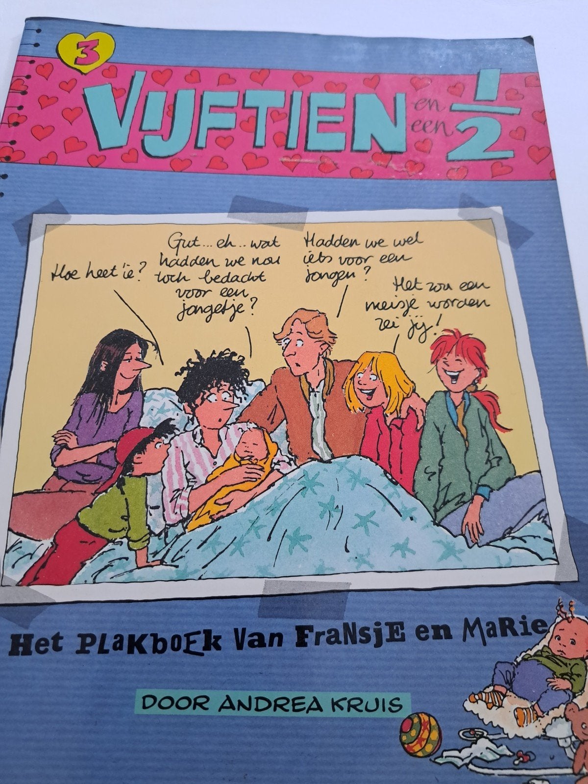Andrea Kruis Vijftien en een 1/2 deel 3, Eén stripboek, Verzenden, Zo goed als nieuw